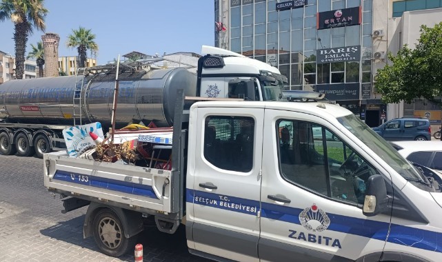 Efes Selçuk'ta yayalar için denetimler devam ediyor