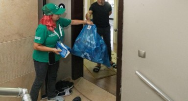 Geri dönüşüm kapıya geldi