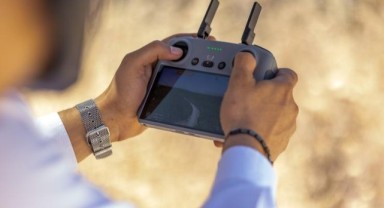 Kaçak moloz dökenlere dronlu takip