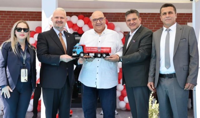 Menemen Belediyesi’nin 100 araç kapasiteli TIR Parkı törenle hizmete açıldı