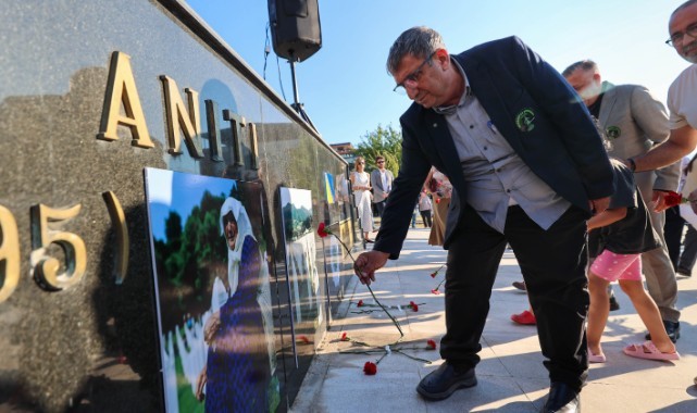 Srebrenitsa’nın acısı Buca’da unutulmadı