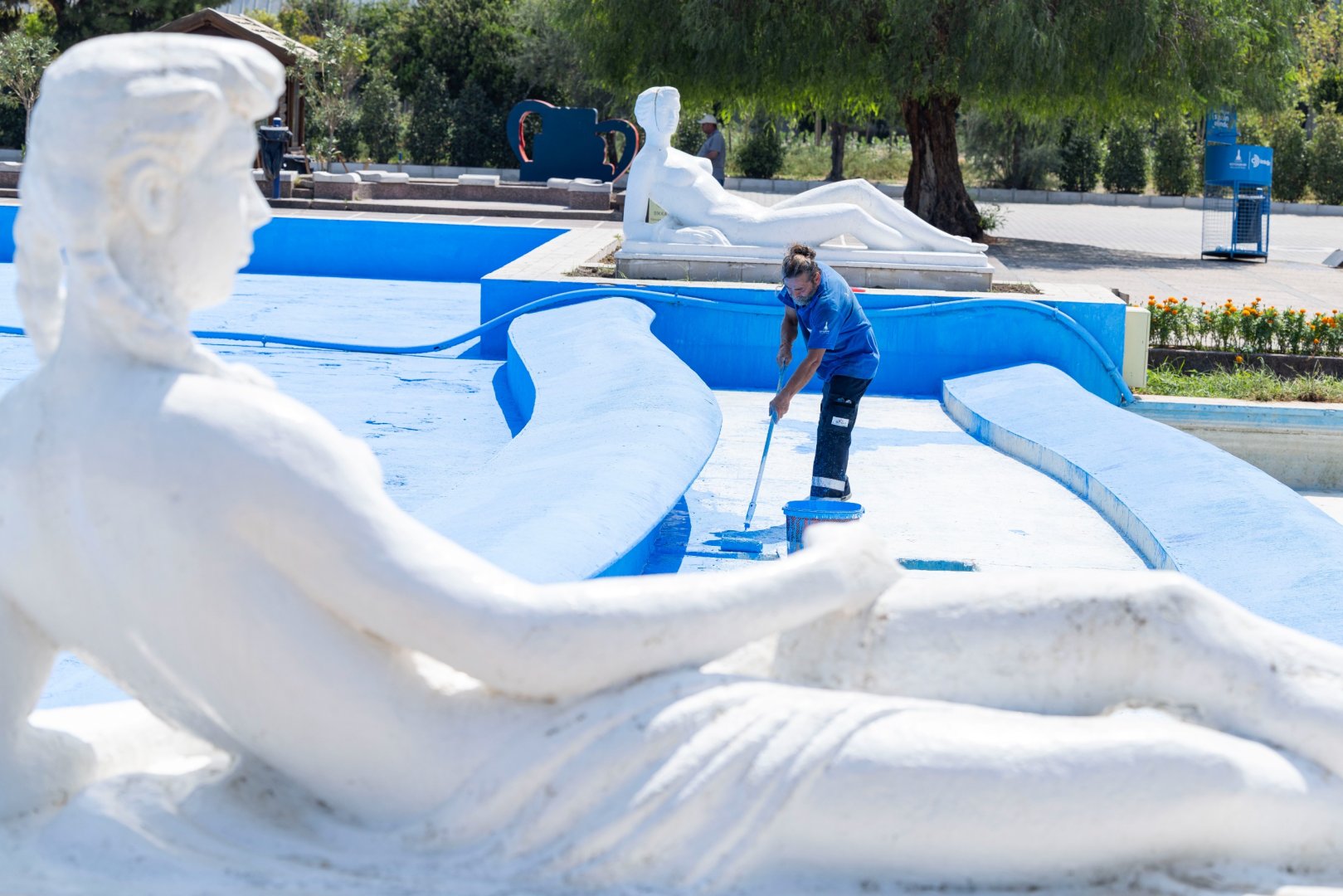 95. İzmir Enternasyonal Fuarı öncesi Kültürpark’ta hazırlıklar hız kazandı
